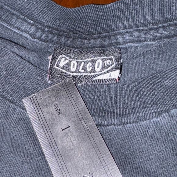 Volcom Stone Logo Graphic T Shirt Large Skate Surf Streetwear Tee - Picture 5 of 5